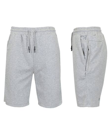 Galaxy By Harvic Men's Tech Fleece Jogger Sweat Lounge Shorts with Long Zipper Side Pocket